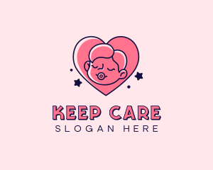 Baby Heart Parenting logo design