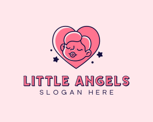 Baby Heart Parenting logo design