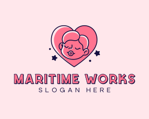 Baby Heart Parenting logo design