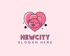 Baby Heart Parenting logo design