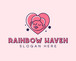 Baby Heart Parenting logo design