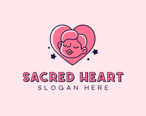 Baby Heart Parenting logo design