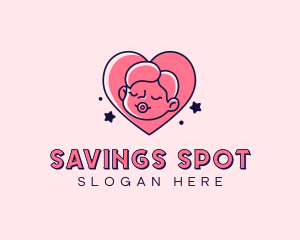 Baby Heart Parenting logo design