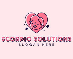 Baby Heart Parenting logo design