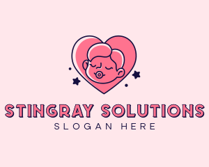 Baby Heart Parenting logo design