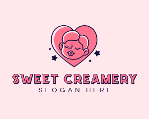 Baby Heart Parenting logo design