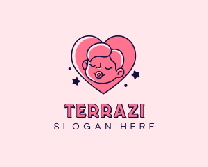 Baby Heart Parenting logo design