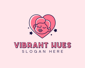 Baby Heart Parenting logo design