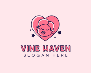 Baby Heart Parenting logo design