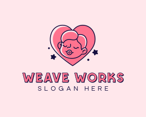 Baby Heart Parenting logo design