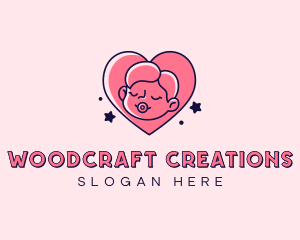 Baby Heart Parenting logo design