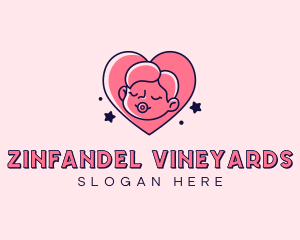 Baby Heart Parenting logo design