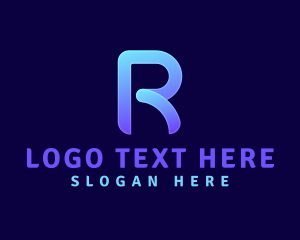 Technician - Modern Business Letter R logo design