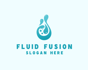 Sanitation Cleaning Water logo design