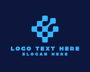 Telecom - Digital Pixel Telecom logo design