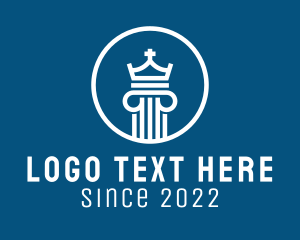 Lux - Royal Pillar Insurance logo design