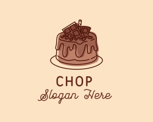 Icing - Sweet Chocolate Cake logo design