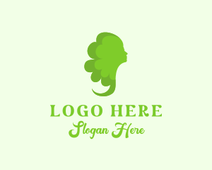 Makeup - Natural Woman Beauty logo design