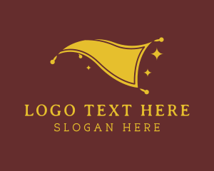 Textile - Magic Carpet Flooring logo design