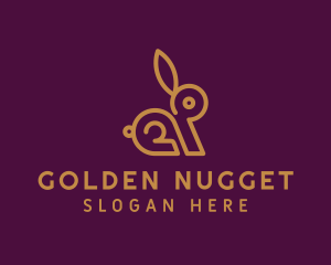 Golden Hare Advertising logo design