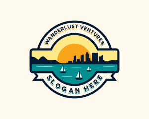 Vacation Getaway Travel logo design