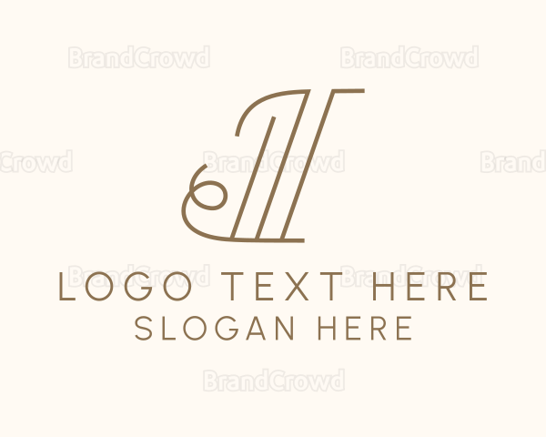 Elegant Generic Letter I Logo
