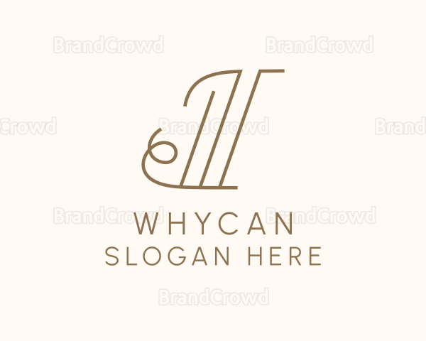 Elegant Generic Letter I Logo