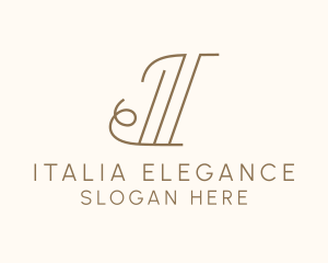 Elegant Generic Letter I logo design