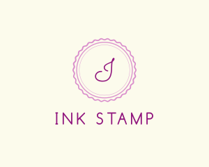 Cute Candy Stamp logo design
