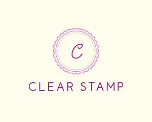 Cute Candy Stamp logo design