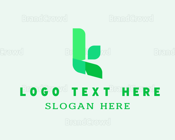Organic Letter K Logo