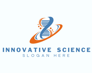 Science - DNA Laboratory Science logo design