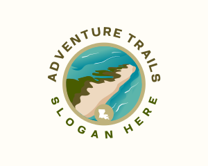 Louisiana Island Adventure logo design