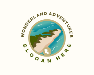 Louisiana Island Adventure logo design