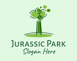 Green Tree Park  logo design