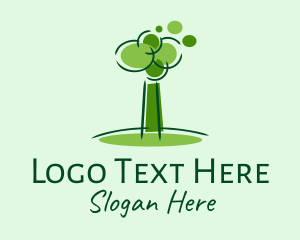 Tree - Green Tree Park logo design