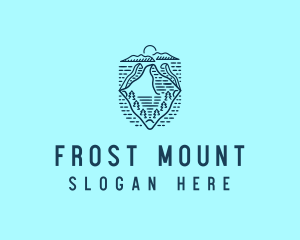 Blue Mountain Horizon logo design