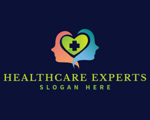 Healthcare Mental Wellness logo design