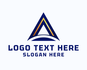 Metal - Industrial Metal Letter A logo design