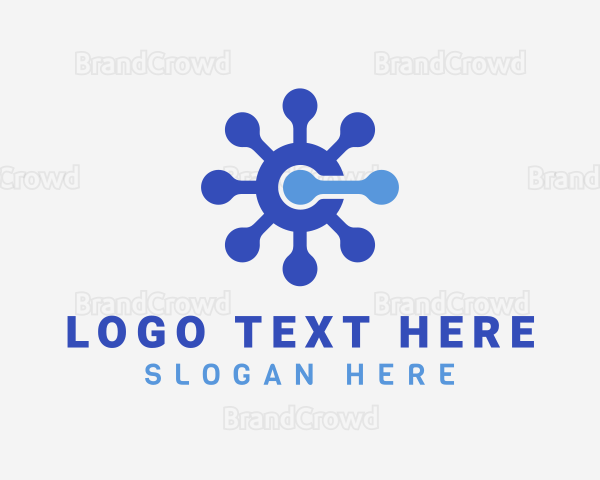 Bio Tech Letter C Logo