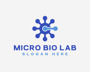 Microbiologist - Bio Tech Letter C logo design