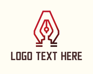 Red - Red Pliers Mechanic logo design