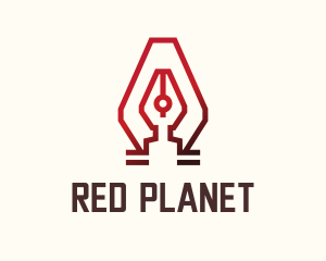 Red Pliers Mechanic logo design