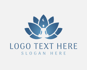 Moon Lotus Meditation Logo