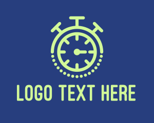 Stopwatch - Timer Stopwatch Clock logo design