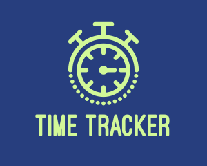 Timer Stopwatch Clock  logo design