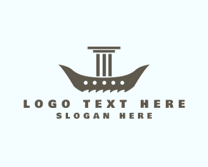 Pillar Column Ship Logo