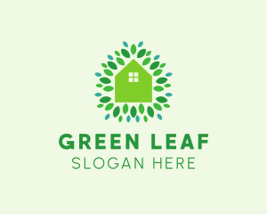 Natural Leaf House logo design