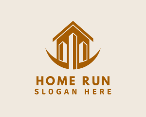 Home Building Property logo design