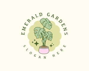 Nature Garden Plant logo design